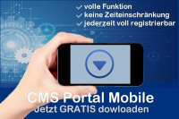 WEB-PHP CMS Portal Mobile LITE